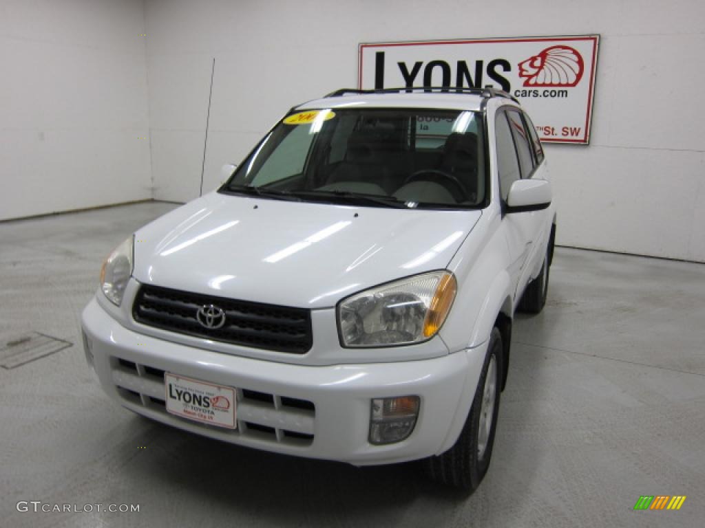 2002 RAV4 4WD - Natural White / Gray photo #29