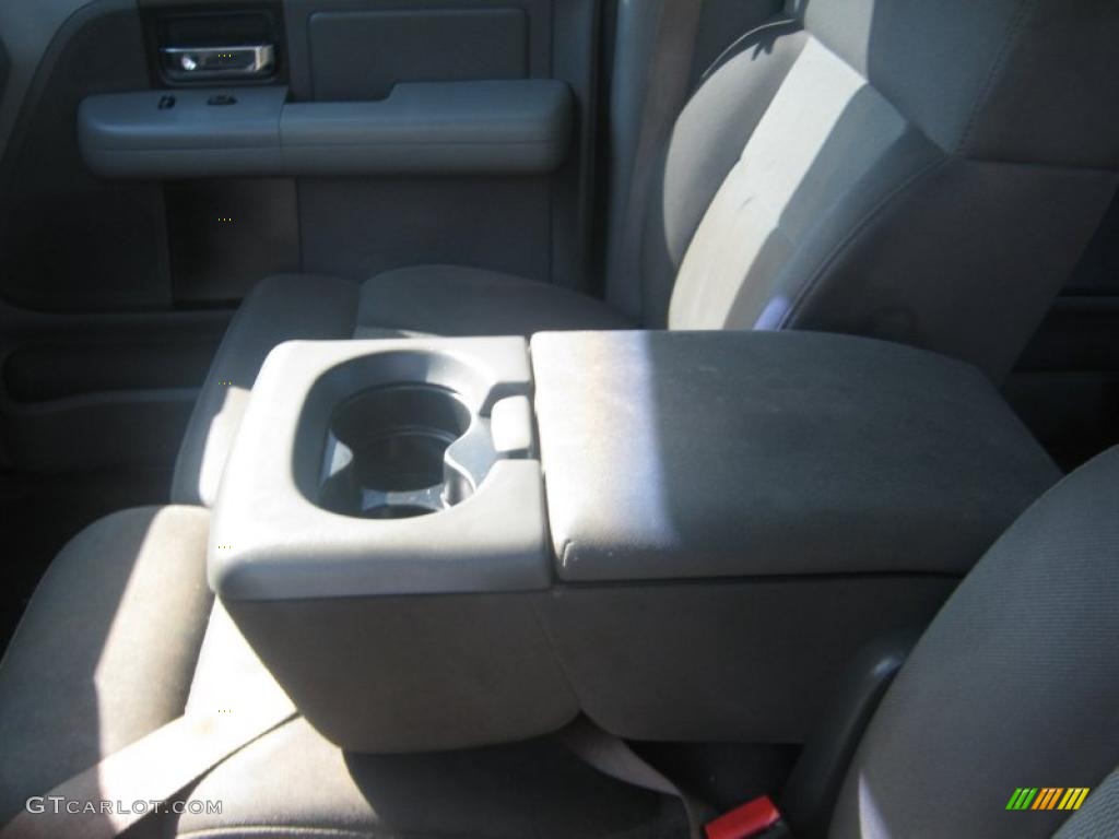 2005 F150 XLT SuperCrew 4x4 - Medium Wedgewood Blue Metallic / Medium Flint/Dark Flint Grey photo #12