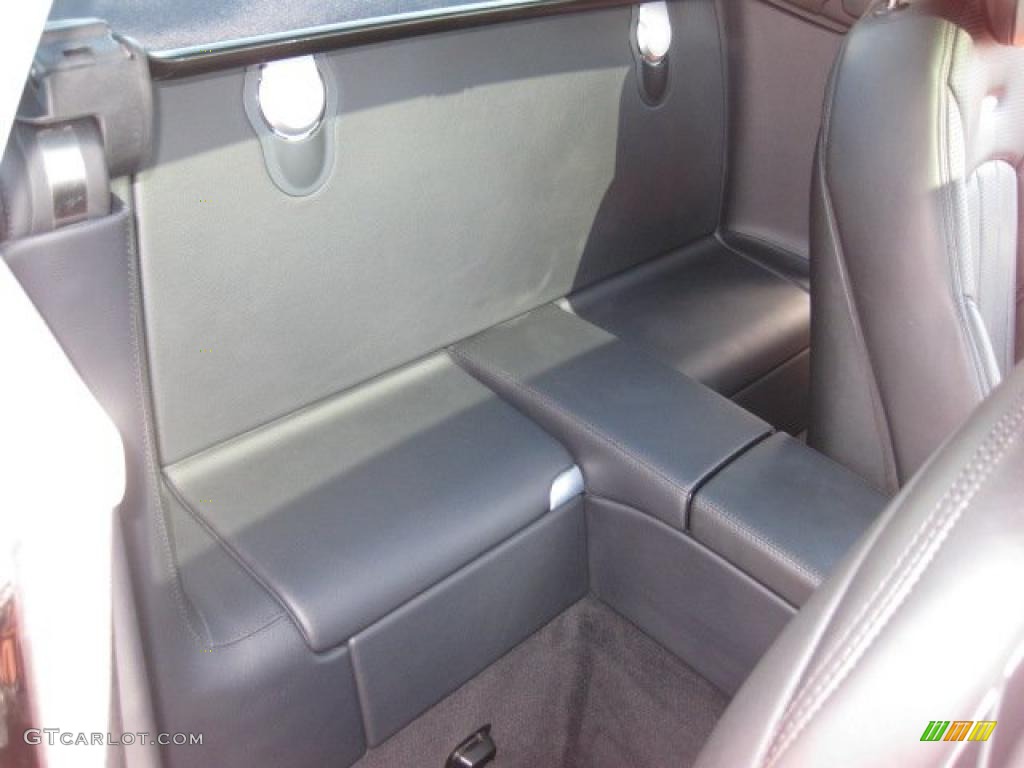 Black Interior 2008 Mercedes-Benz SL 55 AMG Roadster Photo #46702251