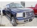 True Blue Metallic - F350 Super Duty Lariat Crew Cab 4x4 Dually Photo No. 3