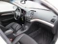 Ebony 2008 Acura TSX Sedan Interior Color
