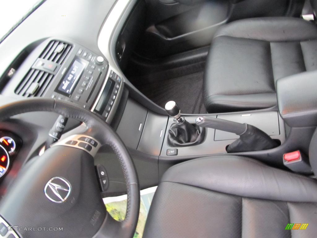 Ebony Interior 2008 Acura TSX Sedan Photo #46702701