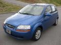 2004 Bright Blue Metallic Chevrolet Aveo LS Hatchback  photo #2