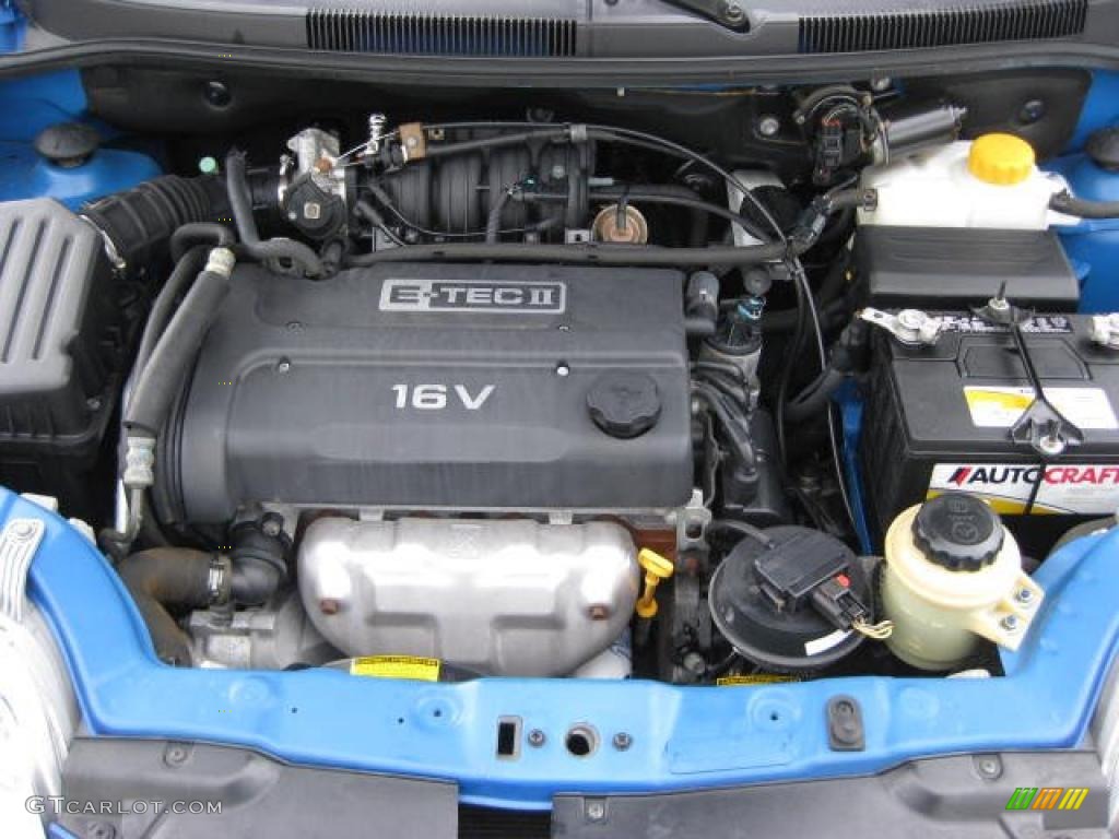 2004 Chevrolet Aveo LS Hatchback 1.6 Liter DOHC 16Valve 4
