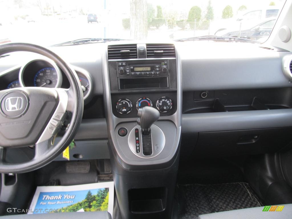 2007 Honda Element LX AWD Black/Titanium Dashboard Photo #46703085