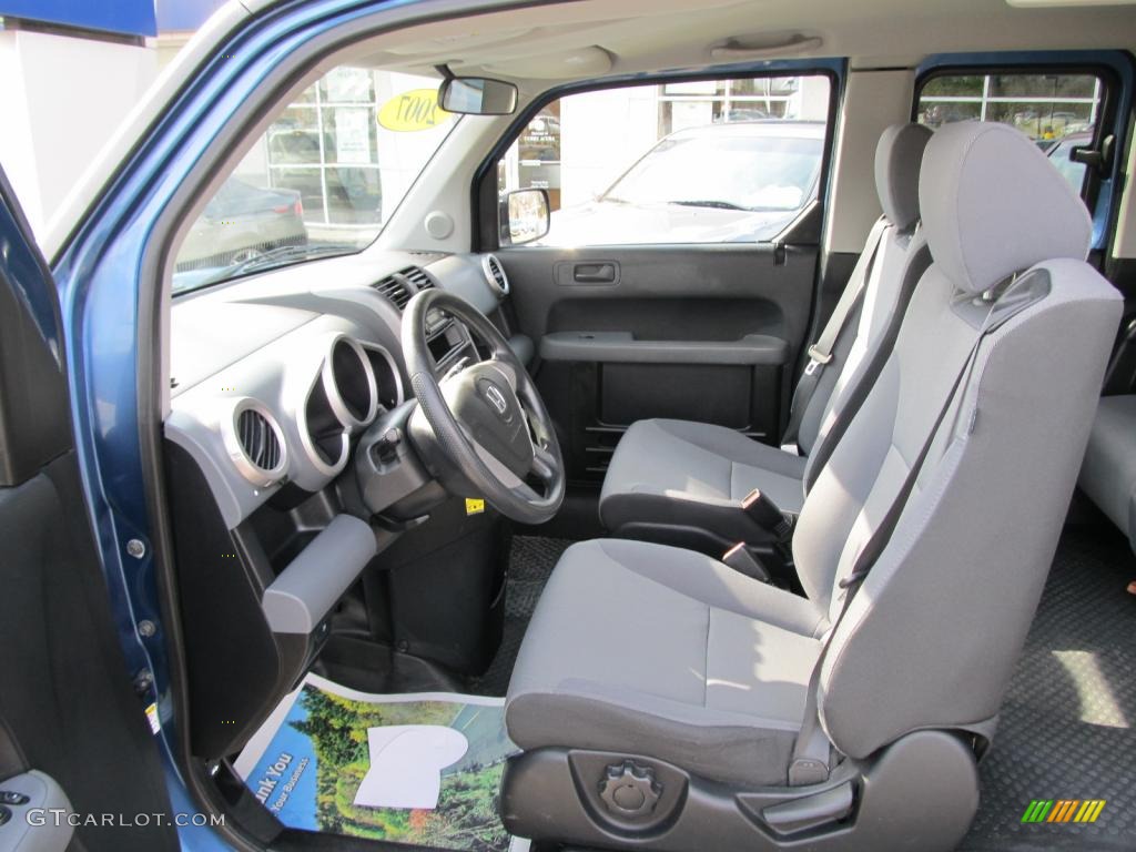 Black/Titanium Interior 2007 Honda Element LX AWD Photo #46703196