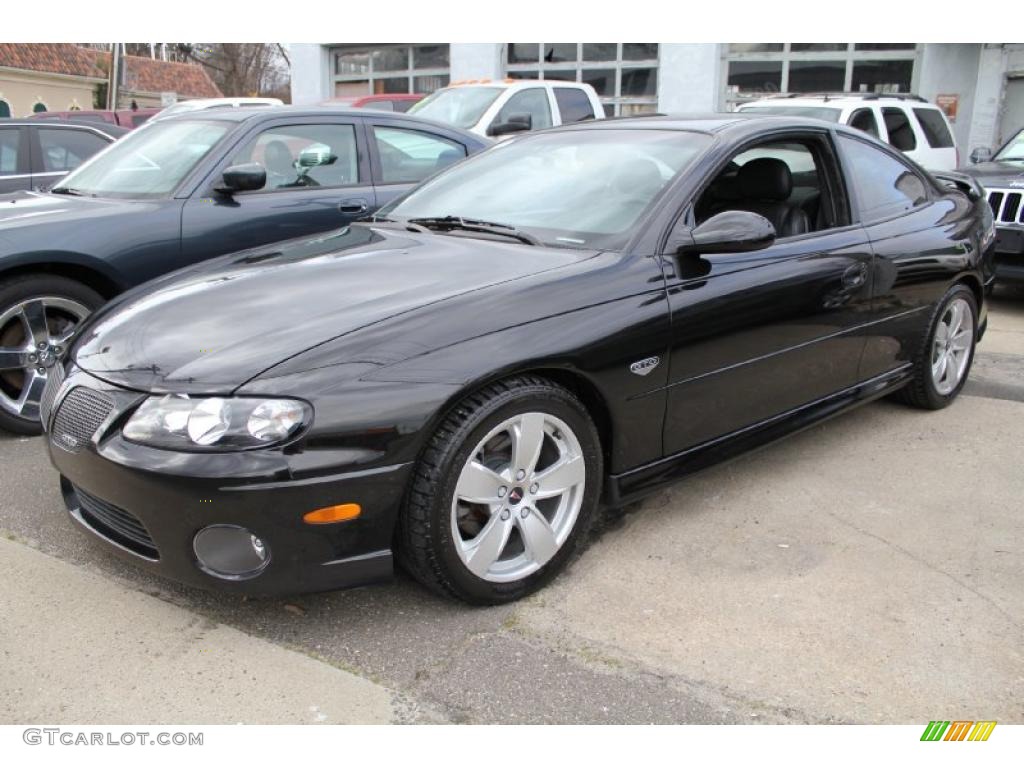 Phantom Black Metallic Pontiac GTO