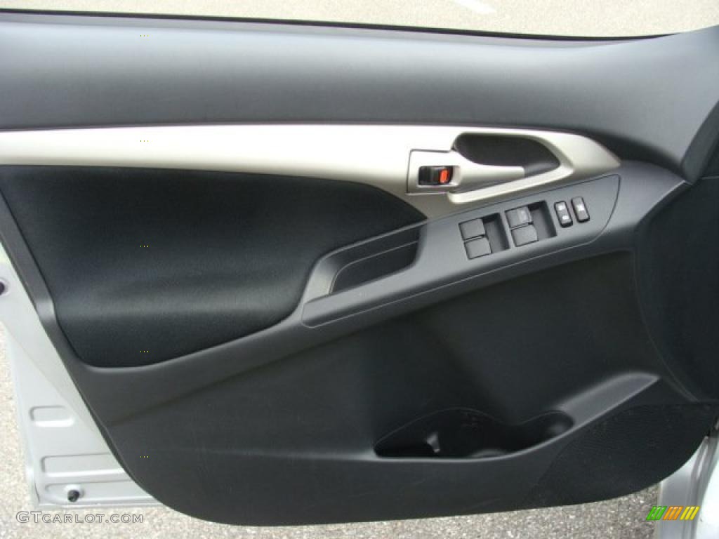 2009 Toyota Matrix S Dark Charcoal Door Panel Photo #46703727