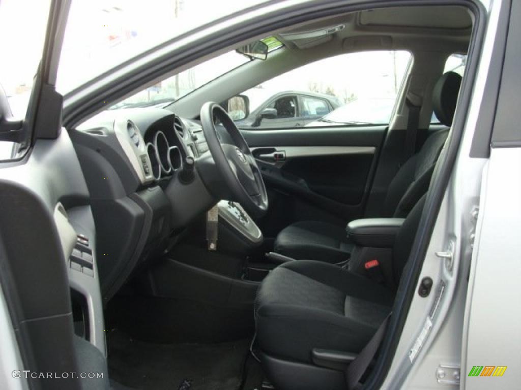 Dark Charcoal Interior 2009 Toyota Matrix S Photo #46703739