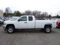 Summit White - Silverado 2500HD Extended Cab 4x4 Photo No. 4
