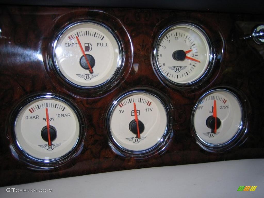 2001 Bentley Arnage Red Label Gauges Photo #46704348