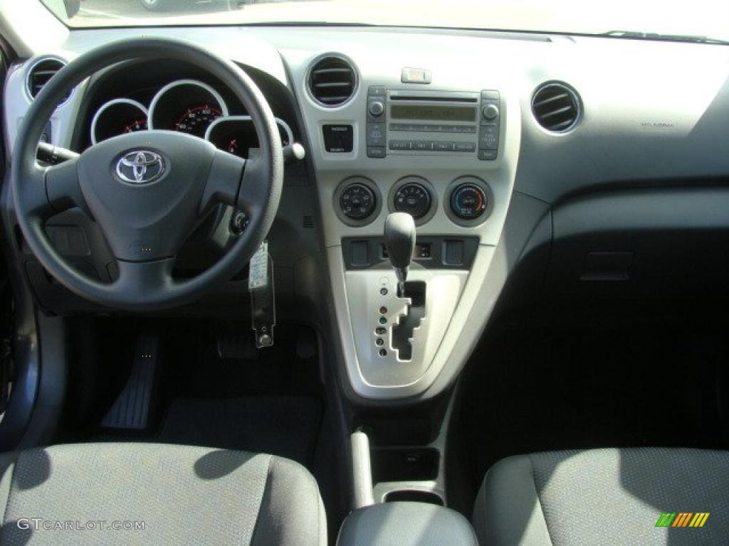 2009 Toyota Matrix 1.8 Dark Charcoal Dashboard Photo #46704414