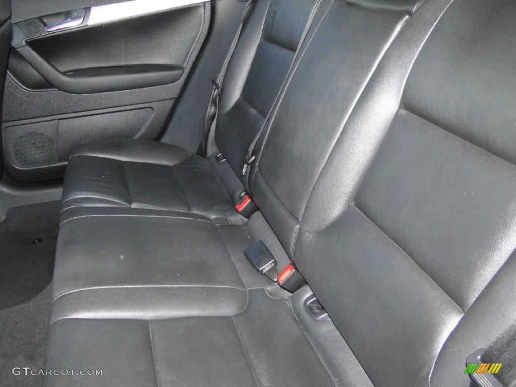 Black Interior 2006 Audi A3 2.0T Photo #46704513
