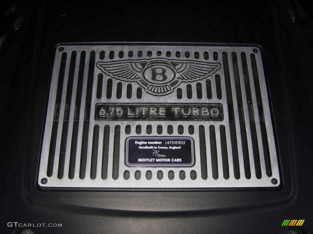 2001 Bentley Arnage Red Label 6.75 Liter Turbocharged OHV 16-Valve V8 Engine Photo #46704708
