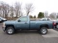 Steel Green Metallic - Silverado 2500HD Regular Cab 4x4 Photo No. 4