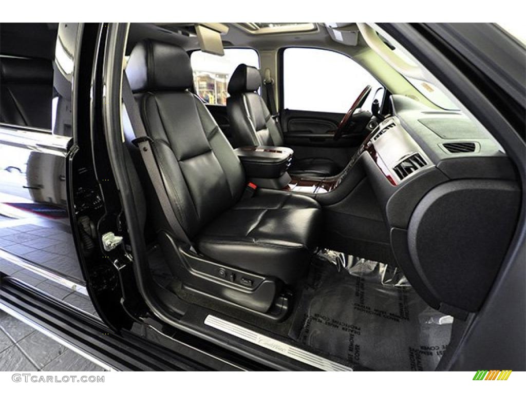 Ebony/Ebony Interior 2009 Cadillac Escalade ESV AWD Photo #46704978