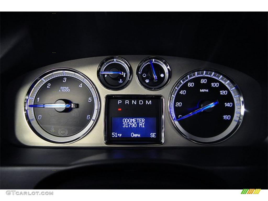 2009 Cadillac Escalade ESV AWD Gauges Photo #46705248