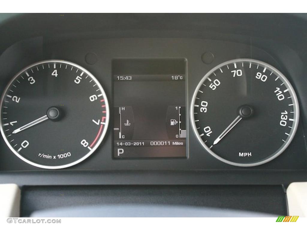 2011 Land Rover Range Rover Sport HSE Gauges Photo #46705509