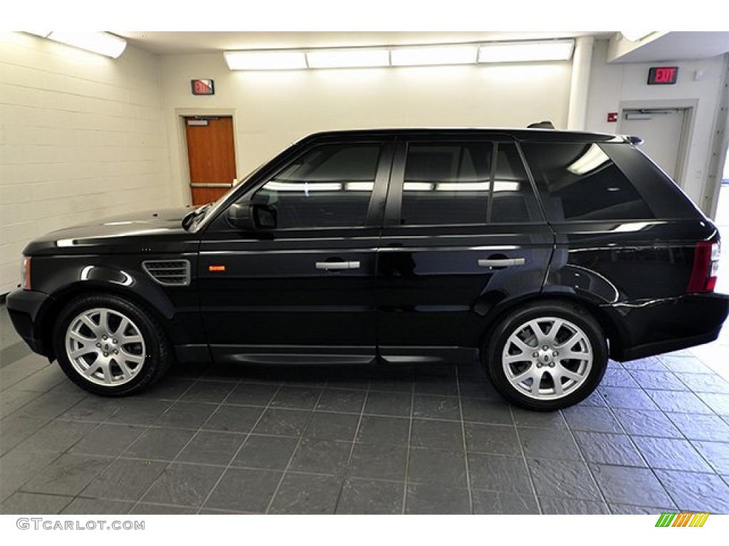 Java Black Pearl 2007 Land Rover Range Rover Sport HSE Exterior Photo #46705610