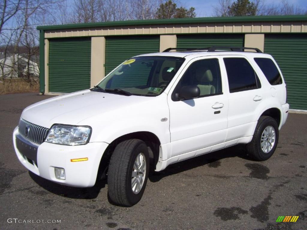 Oxford White 2007 Mercury Mariner Luxury Exterior Photo #46706250