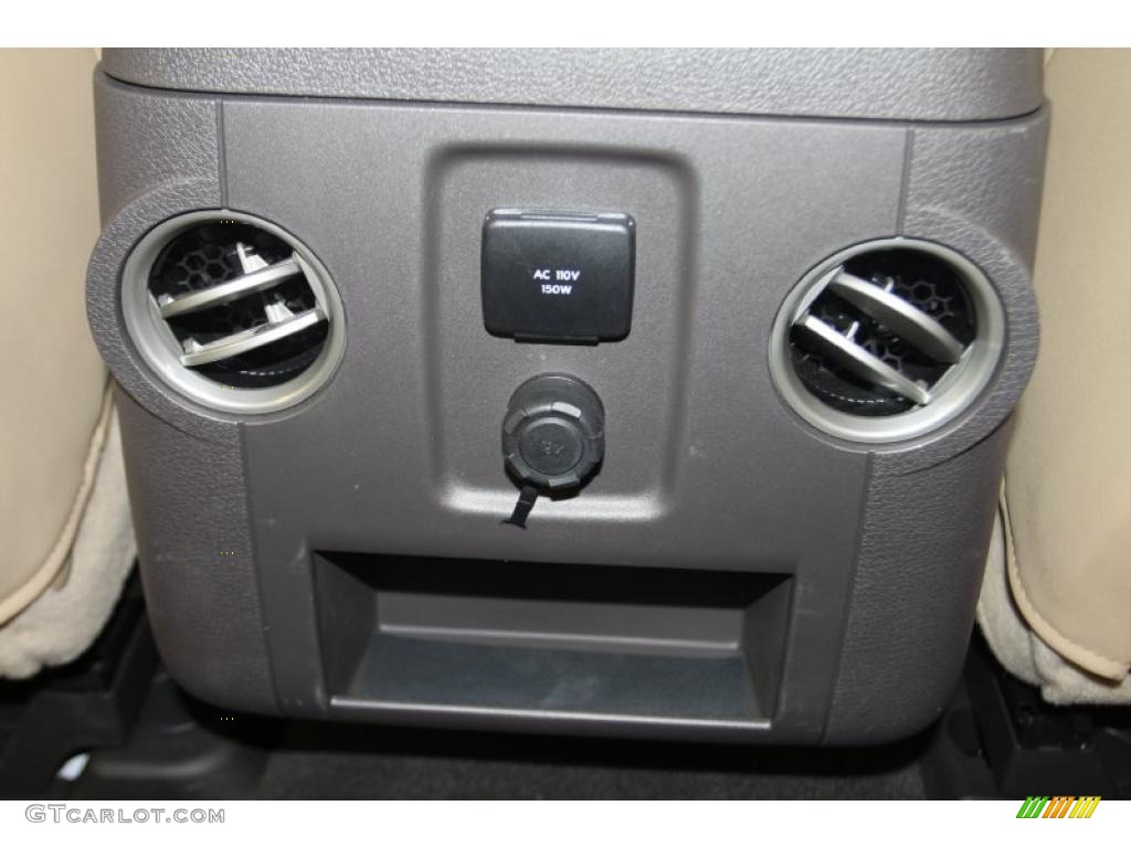 2011 F250 Super Duty Lariat Crew Cab 4x4 - Oxford White / Adobe Two Tone Leather photo #51