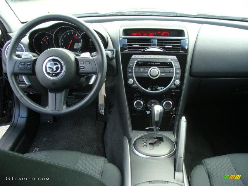 2010 Mazda RX-8 Sport Black Dashboard Photo #46706424