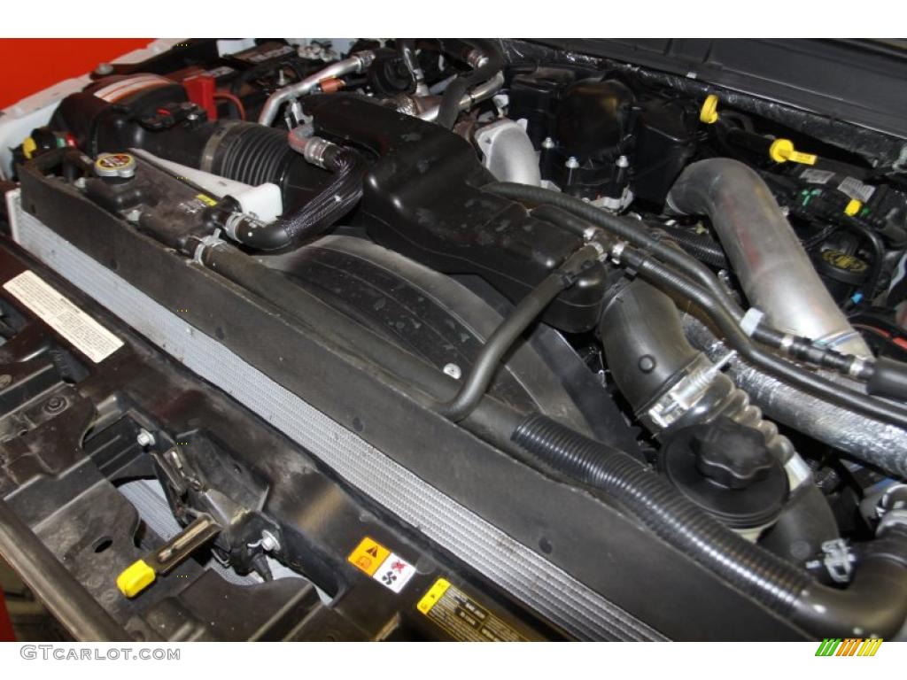 2011 F250 Super Duty Lariat Crew Cab 4x4 - Oxford White / Adobe Two Tone Leather photo #56