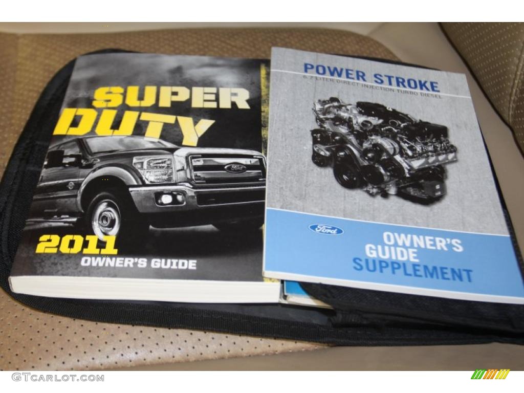 2011 F250 Super Duty Lariat Crew Cab 4x4 - Oxford White / Adobe Two Tone Leather photo #59