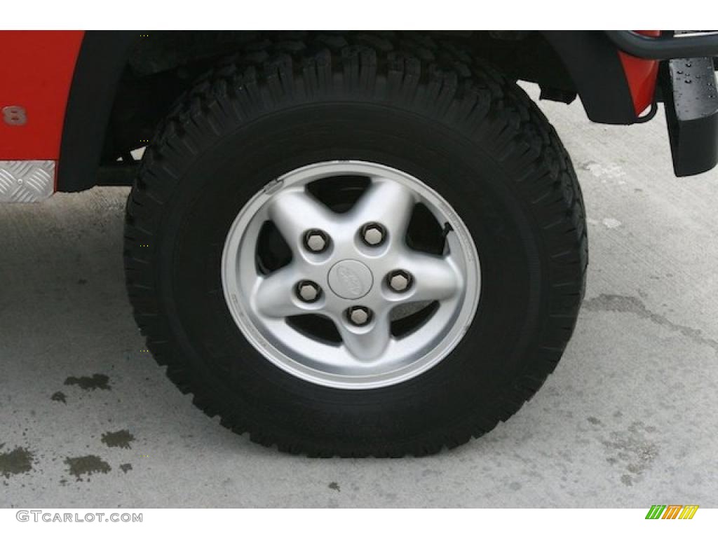 1995 Land Rover Defender 90 Hardtop Wheel Photos