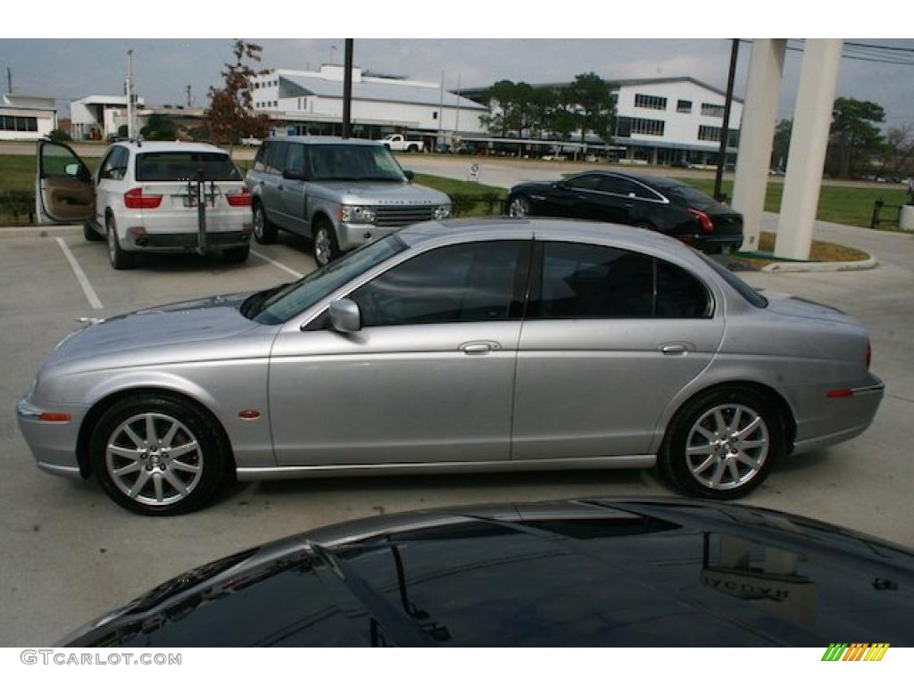 Platinum Metallic 2002 Jaguar S-Type 4.0 Exterior Photo #46707747