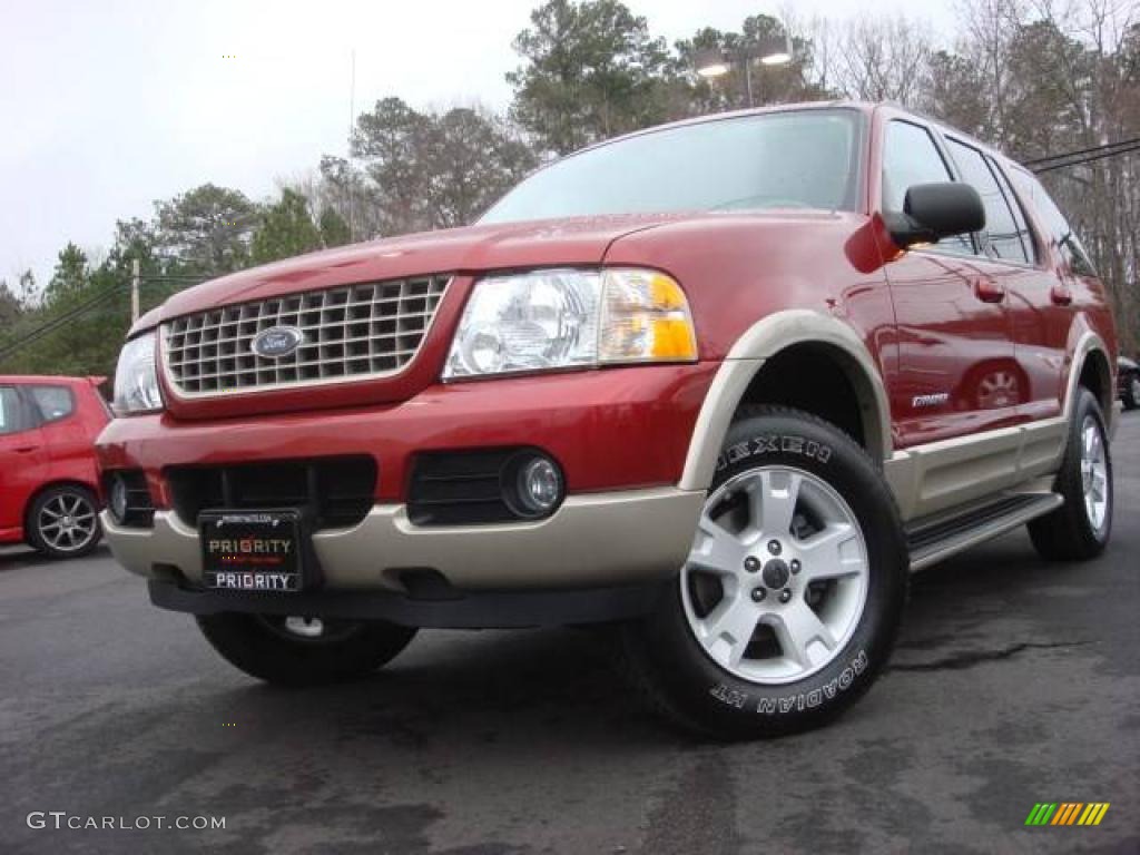Redfire Metallic Ford Explorer