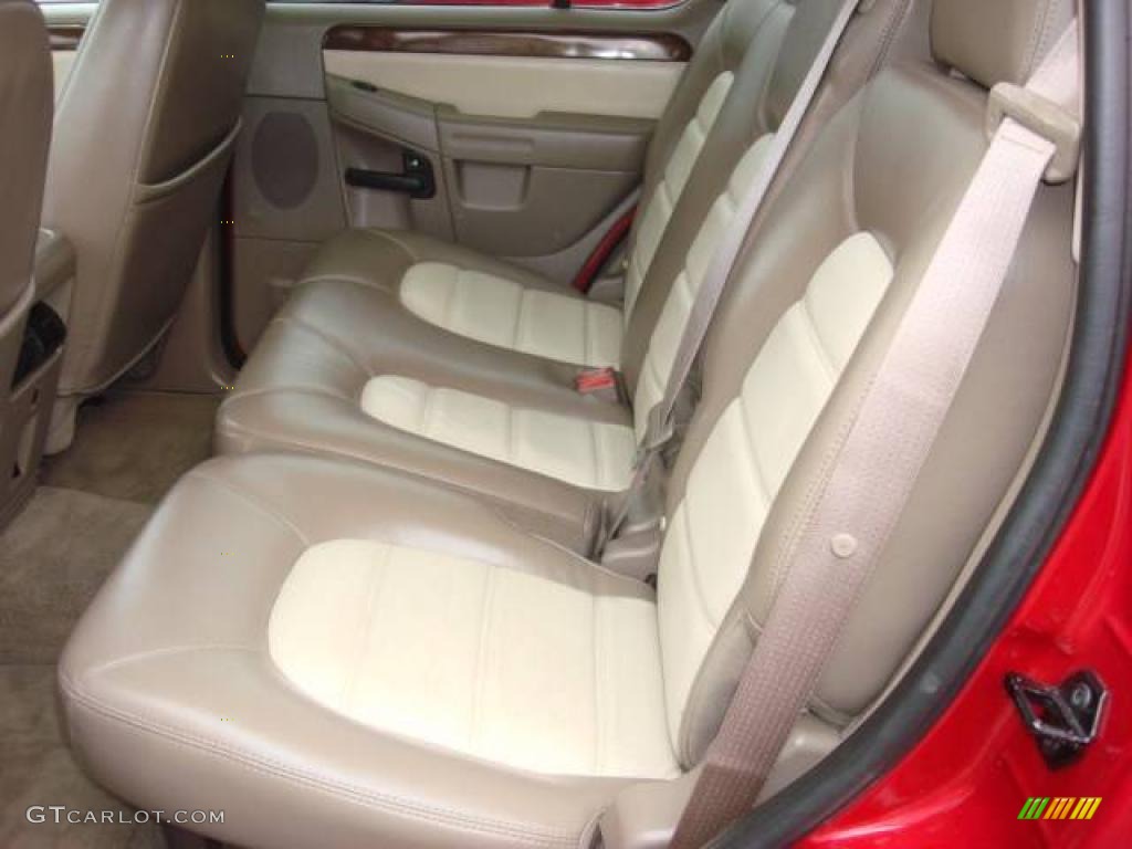 2005 Explorer Eddie Bauer 4x4 - Redfire Metallic / Medium Parchment photo #12