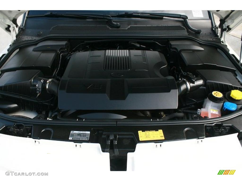 2010 Land Rover Range Rover Sport HSE 5.0 Liter DI LR-V8 DOHC 32-Valve DIVCT V8 Engine Photo #46709625