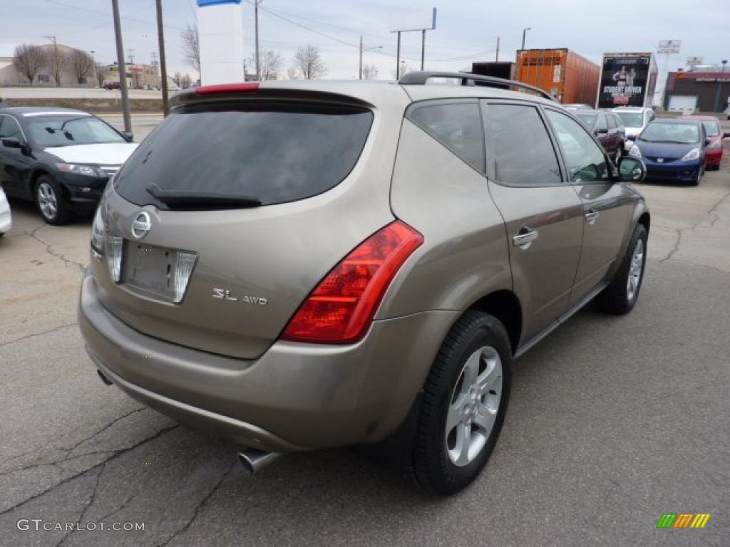 2003 Murano SL AWD - Polished Pewter Metallic / Charcoal photo #4
