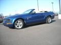 2006 Vista Blue Metallic Ford Mustang V6 Deluxe Convertible  photo #2