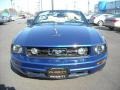 2006 Vista Blue Metallic Ford Mustang V6 Deluxe Convertible  photo #8