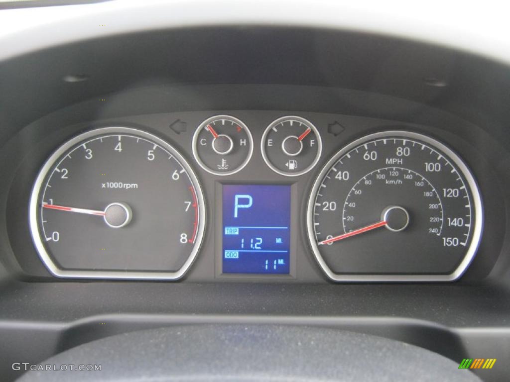 2011 Hyundai Elantra Touring GLS Gauges Photo #46711641