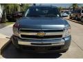 2009 Blue Granite Metallic Chevrolet Silverado 1500 LT Crew Cab  photo #2