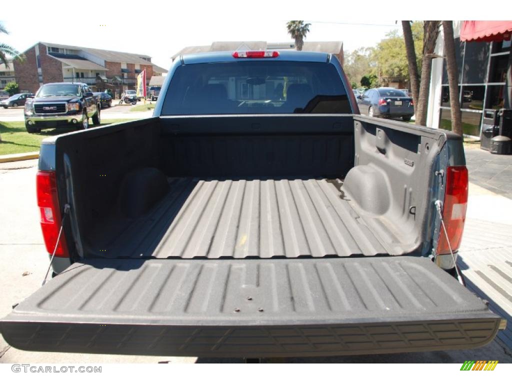 2009 Silverado 1500 LT Crew Cab - Blue Granite Metallic / Ebony photo #4