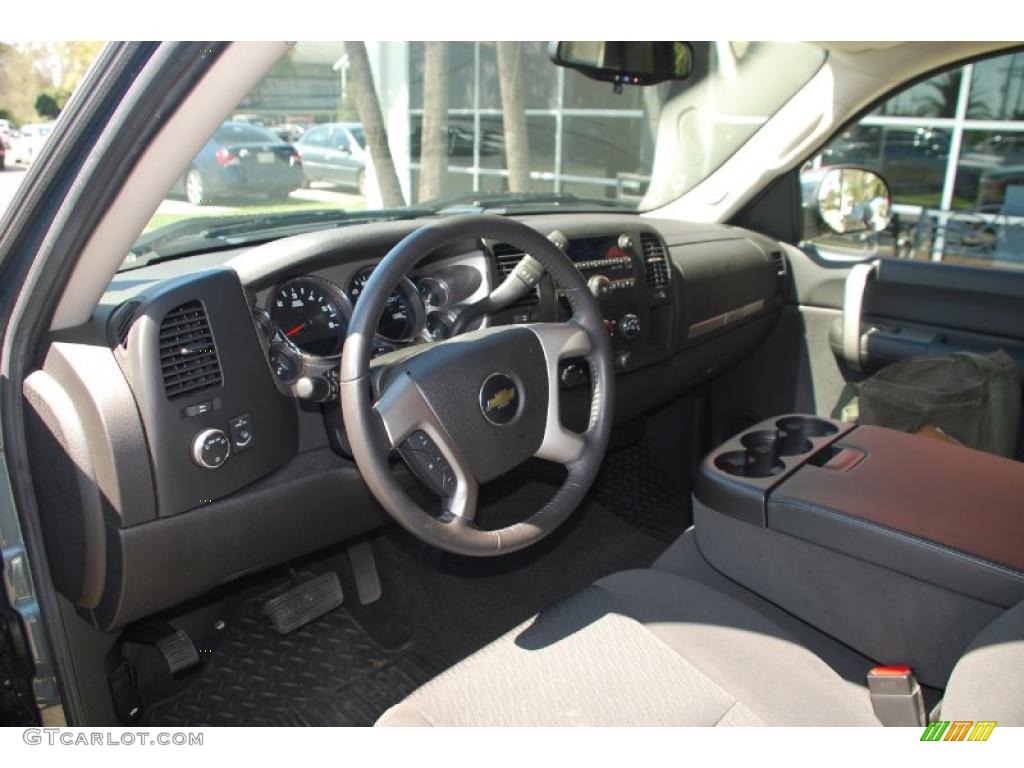 2009 Silverado 1500 LT Crew Cab - Blue Granite Metallic / Ebony photo #6