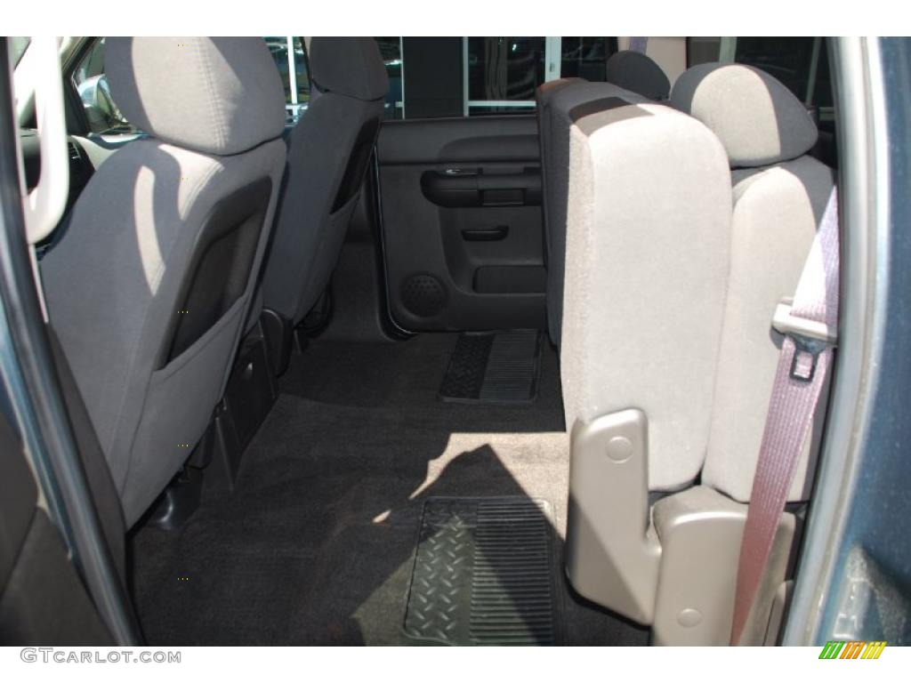 2009 Silverado 1500 LT Crew Cab - Blue Granite Metallic / Ebony photo #8
