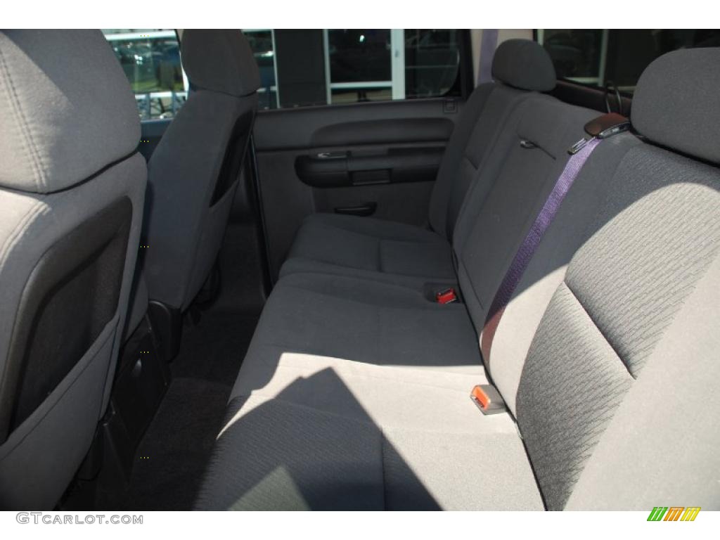 2009 Silverado 1500 LT Crew Cab - Blue Granite Metallic / Ebony photo #9