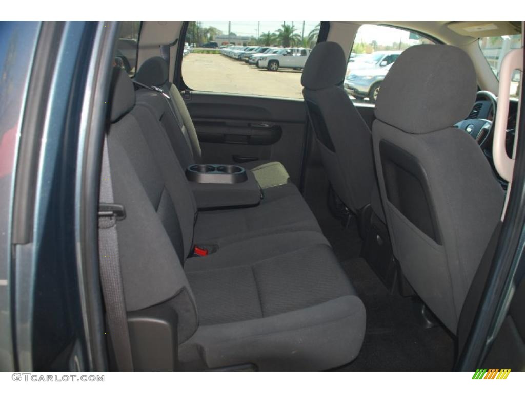 2009 Silverado 1500 LT Crew Cab - Blue Granite Metallic / Ebony photo #11