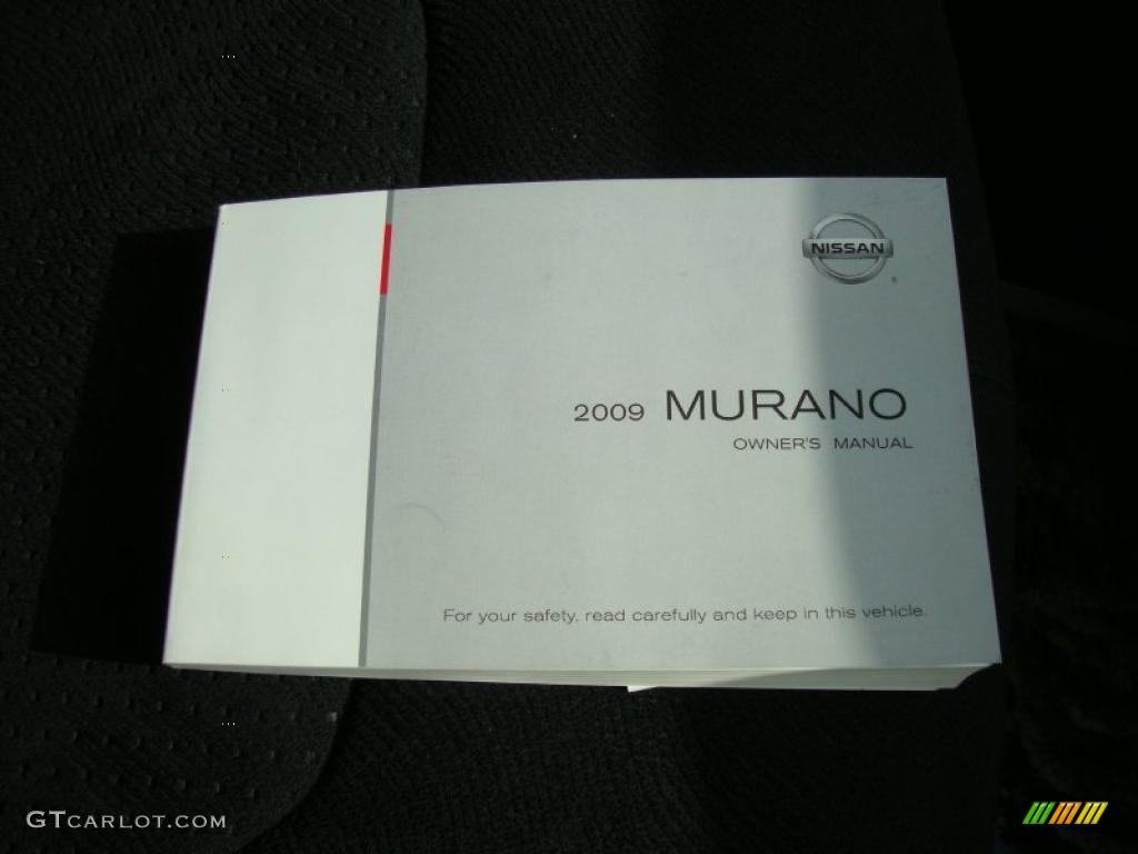 2009 Murano S AWD - Platinum Graphite Metallic / Black photo #28