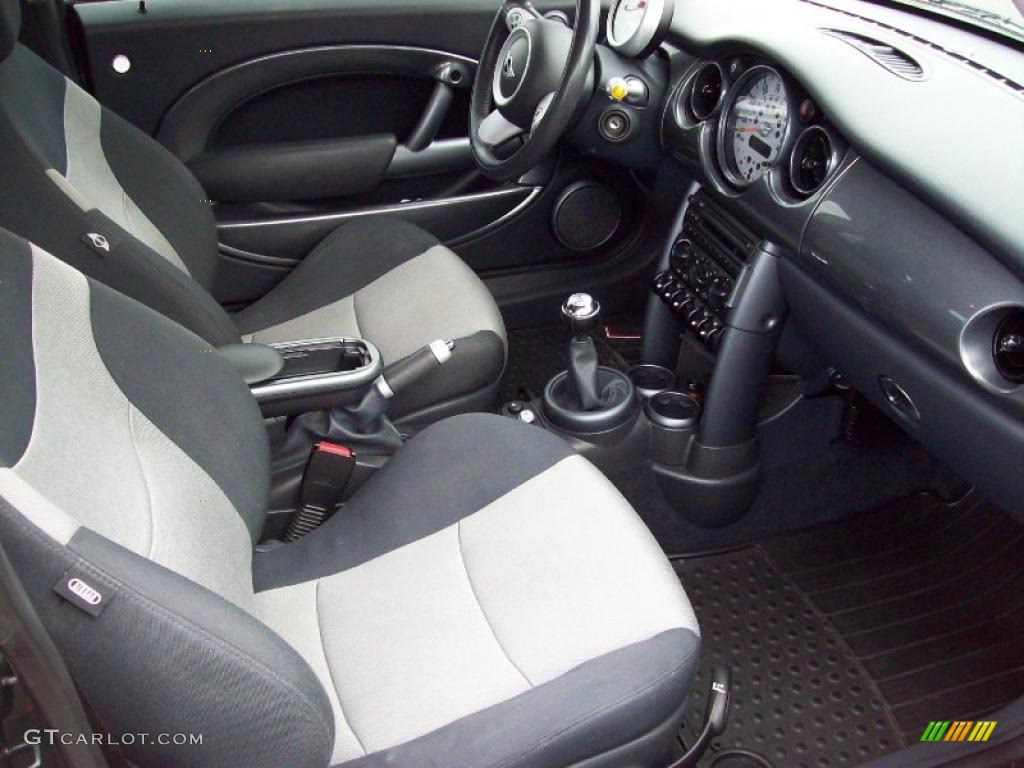 Space Gray Panther Black Interior 2006 Mini Cooper S Hardtop