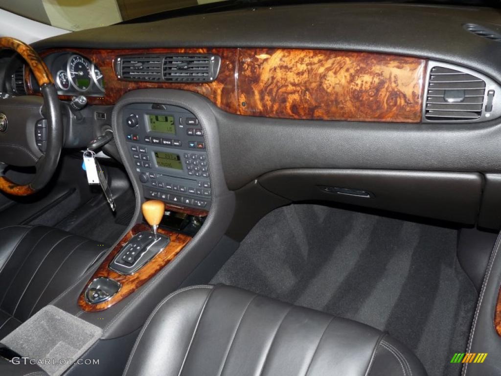 2008 Jaguar S-Type 3.0 Charcoal Dashboard Photo #46712829