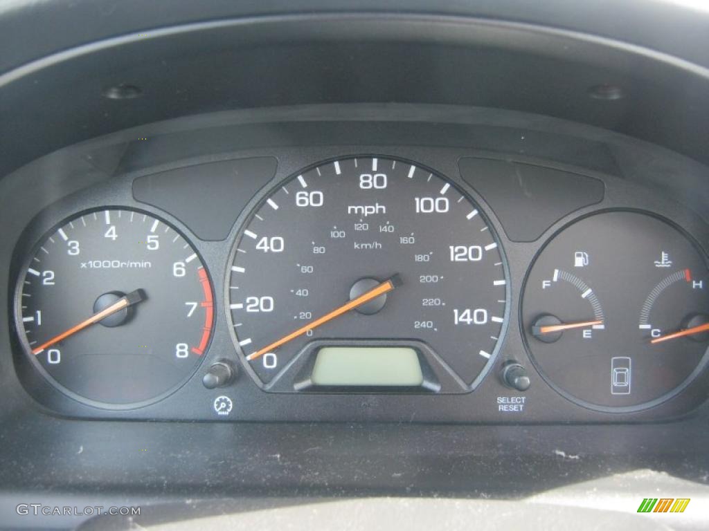 2000 Honda Accord EX Coupe Gauges Photo #46712907