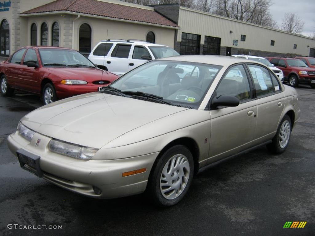 1998 S Series SL2 Sedan - Gold Metallic / Tan photo #1
