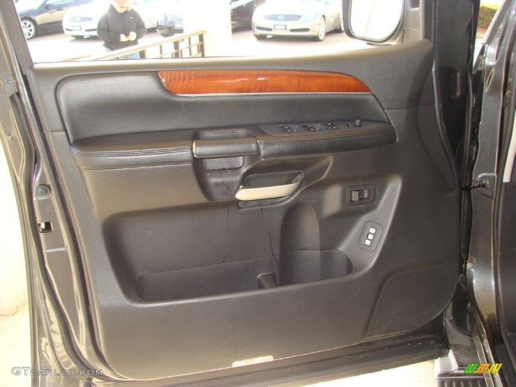 2010 Infiniti QX 56 4WD Graphite Door Panel Photo #46713294
