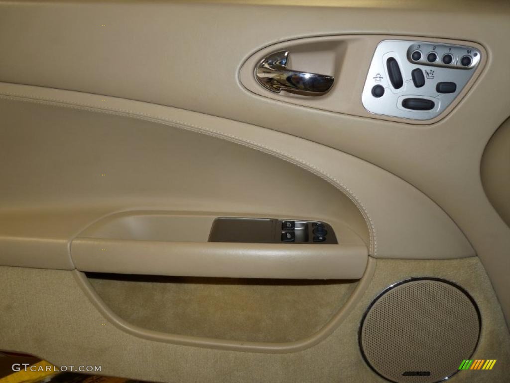 2007 Jaguar XK XK8 Convertible Caramel Door Panel Photo #46713297